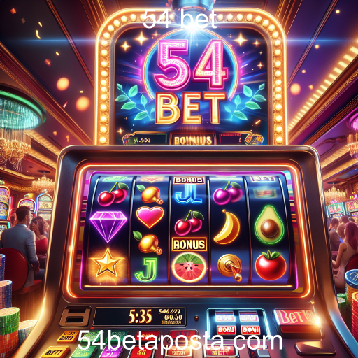 Caça-níqueis: Atração Irresistível no 54 Bet